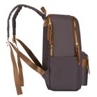 Plecak miejski, szary, Peterson