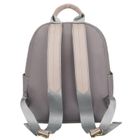 Plecak miejski, szary, skóra ekologiczna, Peterson