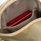 Plecak na jedno ramię, saszetka, złoty, Peterson