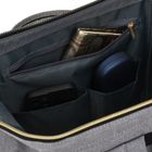 Plecak na latopa, szary, Peterson