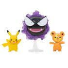 Pokemon, figurki bitewne, pakiet, 3 szt