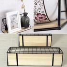 Półka ścienna, loft, biała, 25 cm