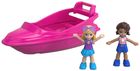 Polly Pocket, plaża w plecaku, zestaw z laleczkami i akcesoriami