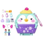 Polly Pocket, Śnieżny pingwinek, kompaktowy zestaw do zabawy z figurkami i akcesoriami