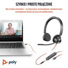 Poly, Blackwire 3325, słuchawki, USB-C, 3.5mm
