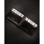 Portfel, banknotówka, czarny, skórzany, Rovicky