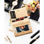 Portfel, beżowy, skóra ekologiczna, Peterson