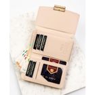 Portfel, beżowy, skóra ekologiczna, Peterson