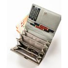 Portfel, biały, skóra ekologiczna, Peterson