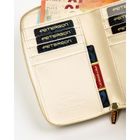 Portfel, biały, skóra ekologiczna, RFID, Peterson