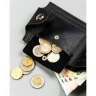 Portfel, brązowy, skóra ekologiczna, 4U Cavaldi