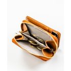 Portfel, brązowy, skóra ekologiczna, Peterson