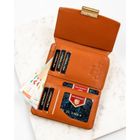 Portfel, brązowy, skóra ekologiczna, Peterson