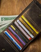 Portfel, brązowy, skórzany, Forever Young