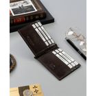 Portfel, brązowy, skórzany, RFID, Rovicky