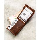 Portfel, brązowy, skórzany, Rovicky