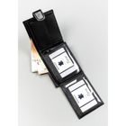 Portfel, czarny, skóra ekologiczna, 4U Cavaldi