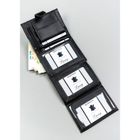 Portfel, czarny, skóra ekologiczna, 4U Cavaldi