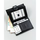 Portfel, czarny, skóra ekologiczna, 4U Cavaldi