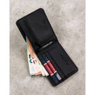 Portfel, czarny, skóra ekologiczna, Peterson