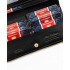 Portfel, czarny, skóra ekologiczna, Peterson