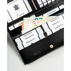 Portfel, czarny, skóra ekologiczna, Rovicky