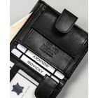 Portfel, czarny, skórzany, 4U Cavaldi