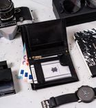 Portfel, czarny, skórzany, Peterson