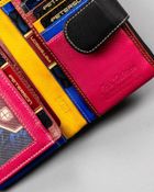 Portfel, czarny, skórzany, Peterson