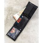 Portfel, czarny, skórzany, Peterson