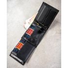 Portfel, czarny, skórzany, RFID, Peterson