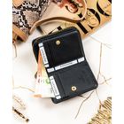 Portfel, czarny, skórzany, RFID, Rovicky