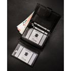 Portfel, czarny, skórzany, Ronaldo