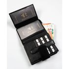 Portfel, czarny, skórzany, Rovicky