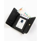 Portfel, czarny, skórzany, Rovicky