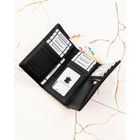 Portfel, czarny, skórzany, Rovicky