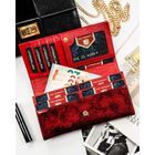 Portfel, czerwony, RFID, Peterson