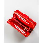 Portfel, czerwony, skóra ekologiczna, 4U Cavaldi