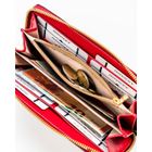 Portfel, czerwony, skóra ekologiczna, Rovicky