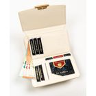 Portfel, ecru, skóra ekologiczna, RFID, Peterson