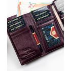 Portfel, fioletowy, Peterson