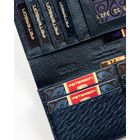 Portfel, niebieski, Peterson