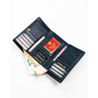 Portfel, niebieski, Peterson