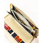 Portfel-piórnik, mix, skóra naturalna i ekologiczna, Peterson