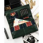 Portfel, zielony, RFID, Peterson