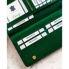 Portfel, zielony, skóra ekologiczna, RFID, Rovicky