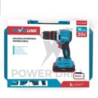 Powerlink by Extralink, akumulatorowa wkrętarka, 10 mm, 20V, 2-1,5Ah, PWL-CD1002C