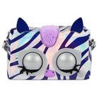 Purse Pets, interaktywna metaliczna torebka, Magic Zebra