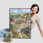 Puzzlove, CzuCzu, Miasto Kraków, puzzle, 1000 elementów