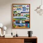 Puzzlove, CzuCzu, Polskie góry, puzzle, 1000 elementów